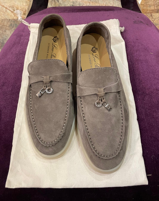 Lora Piana Summer Walk Light Brown Loafer