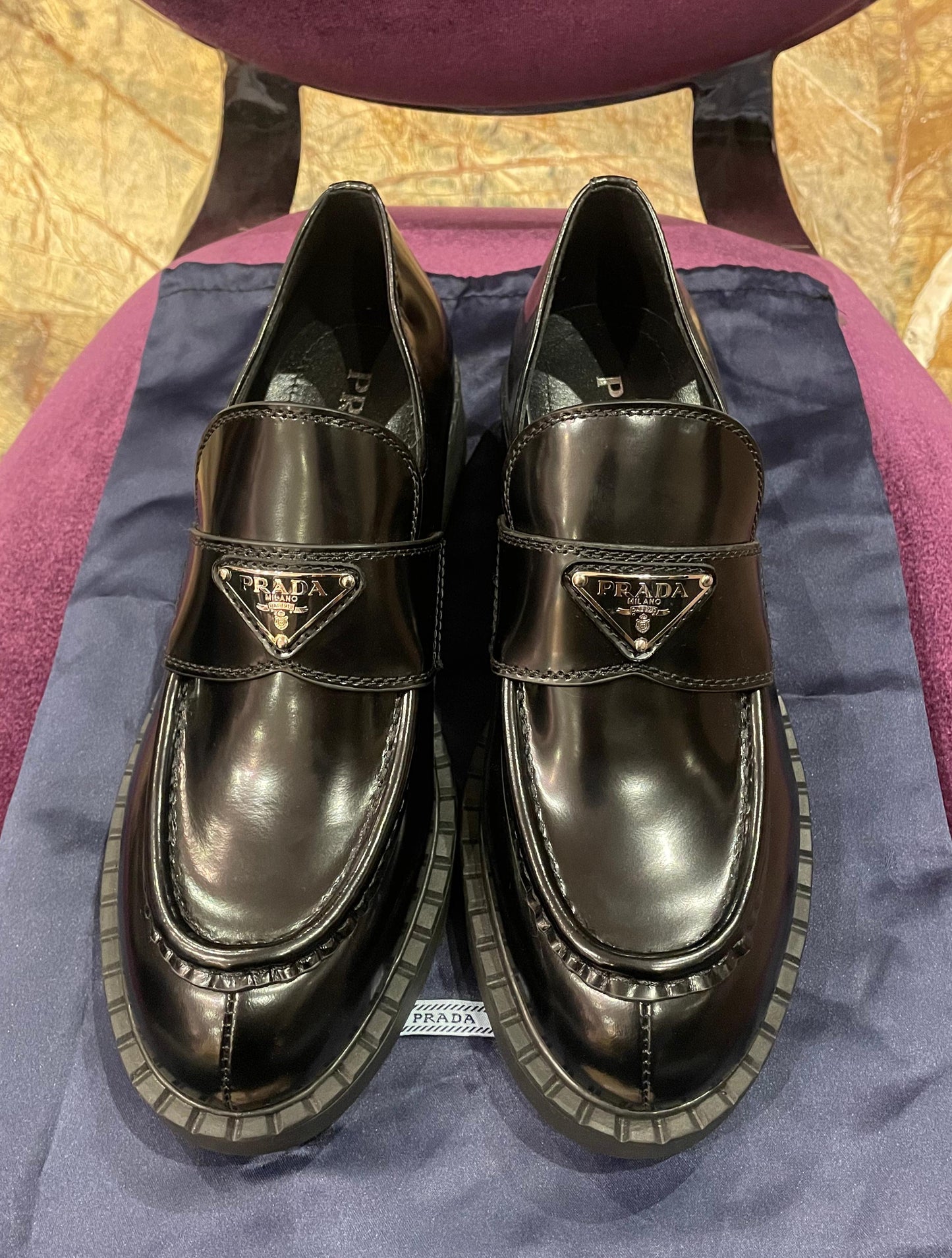 Prada loafers