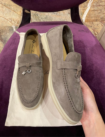 Lora Piana Summer Walk Light Brown Loafer
