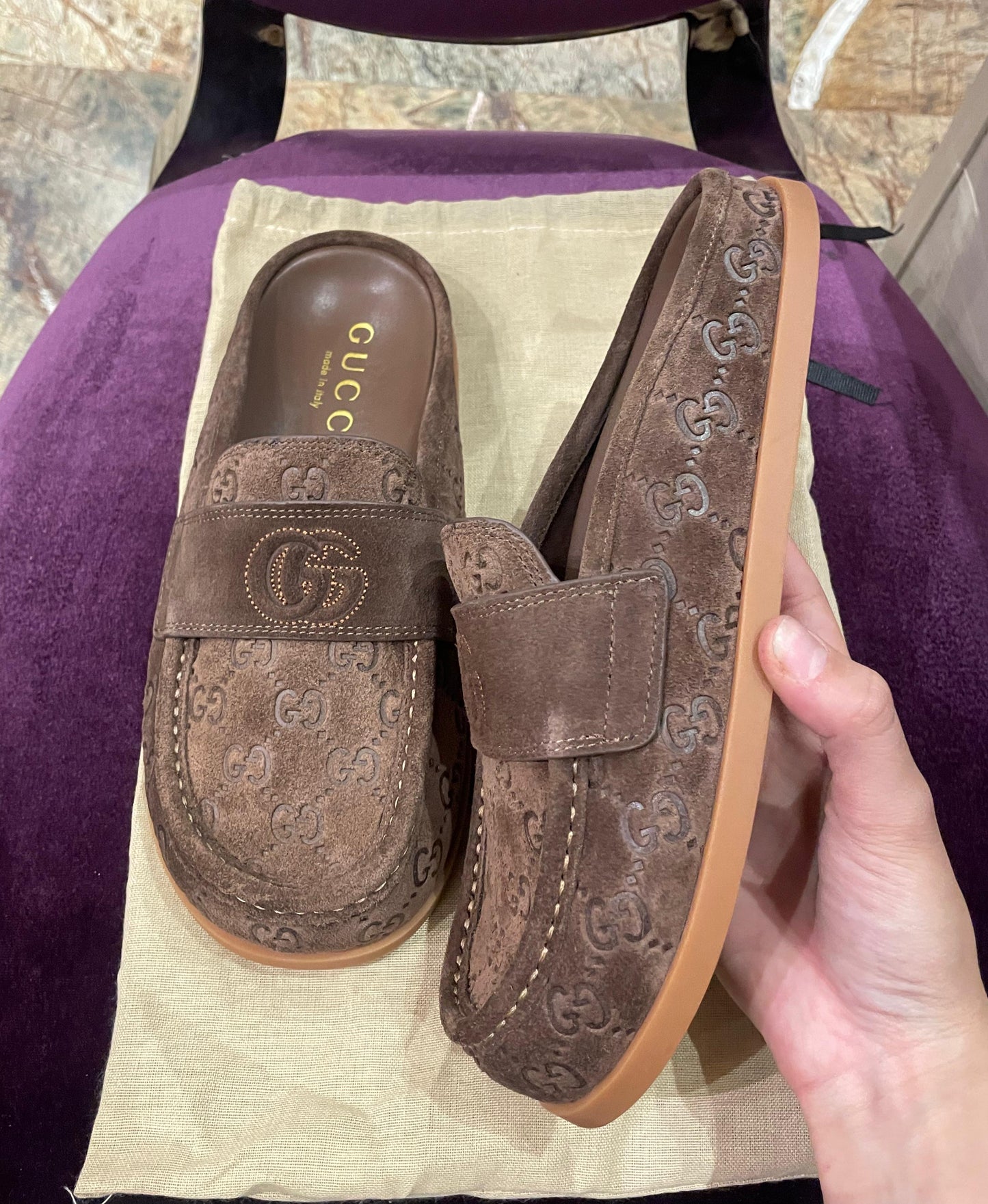 Gucci Coffee Loafer