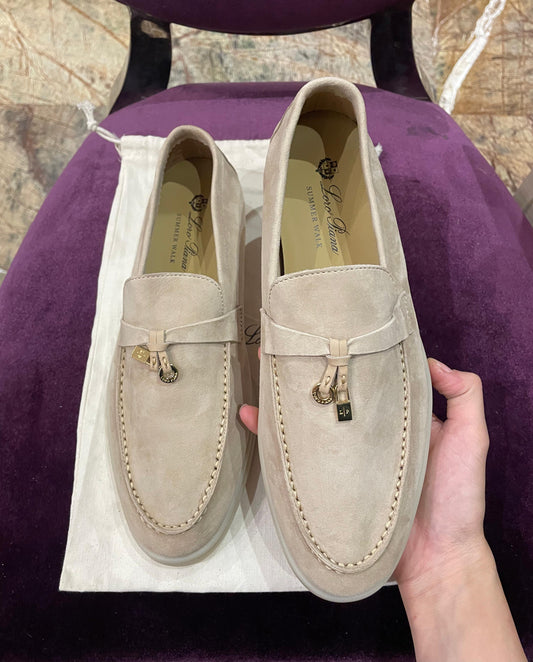 Lora Piana Summer Walk Beige Loafer