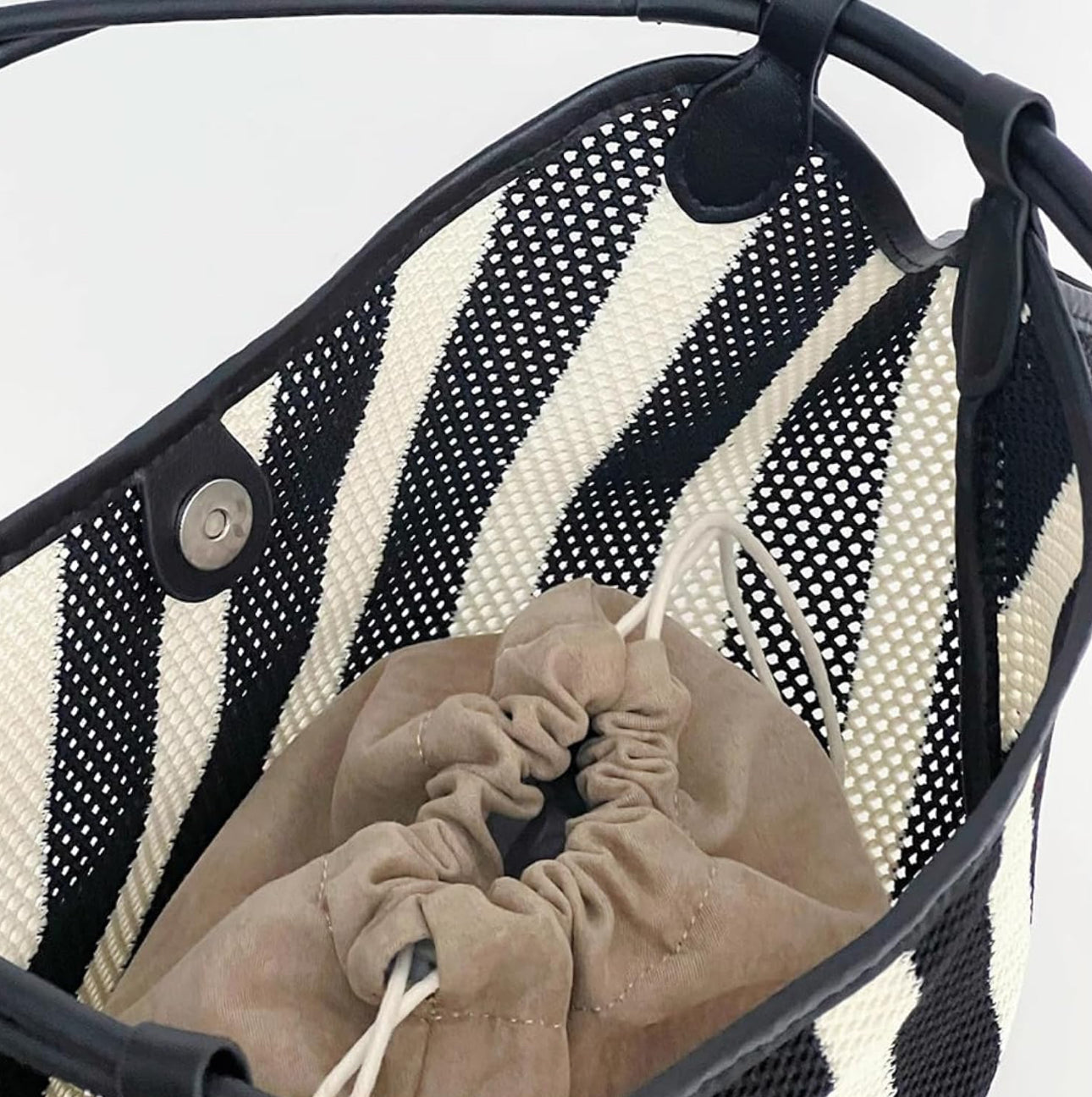 Black x White Net Bag