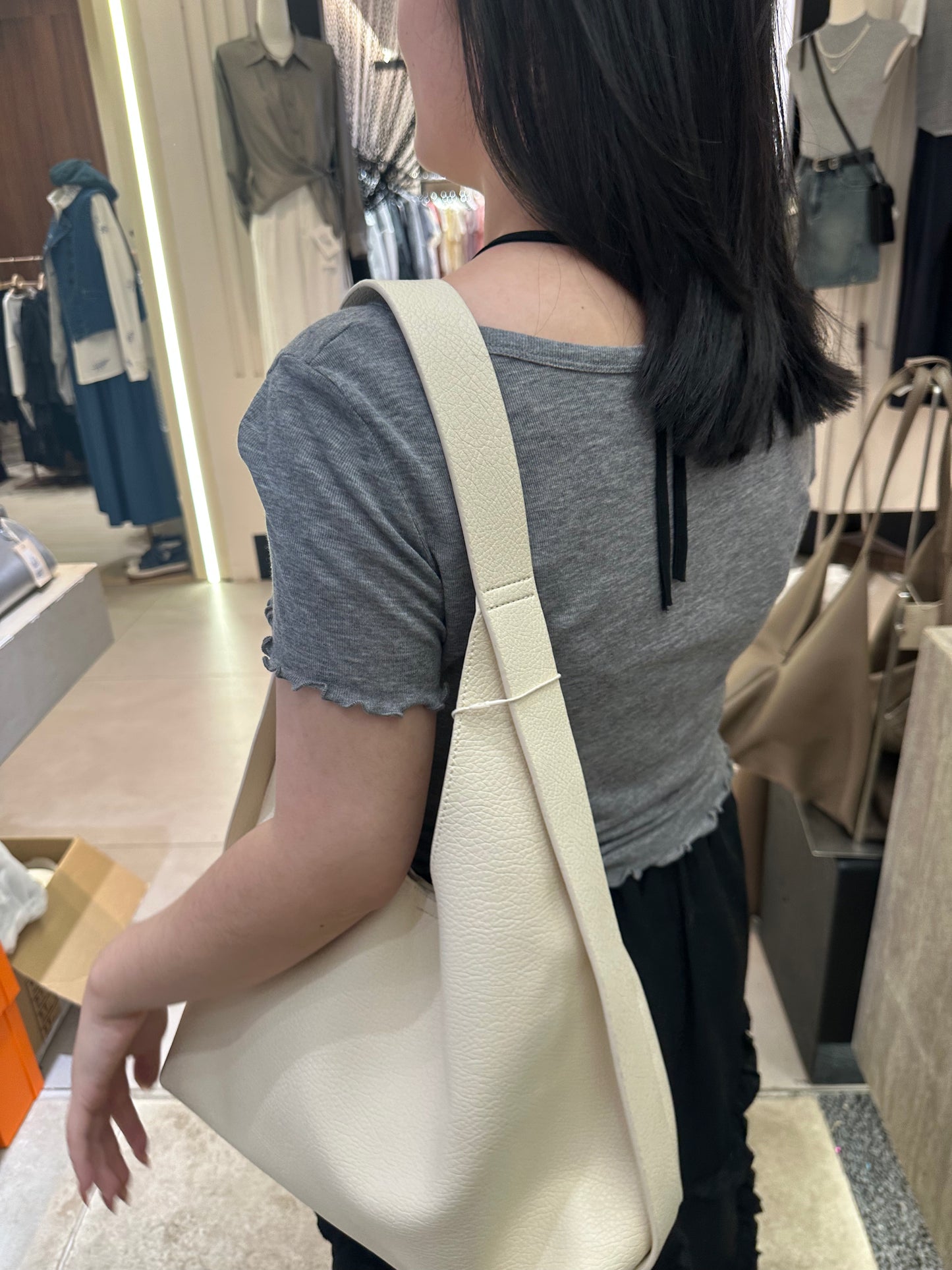 White Shoulder Bag
