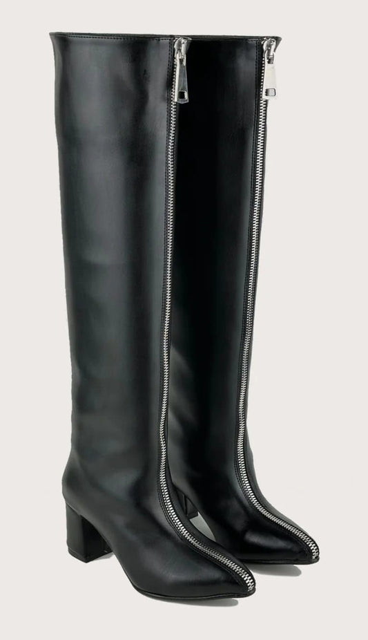 Zipper Long Boot