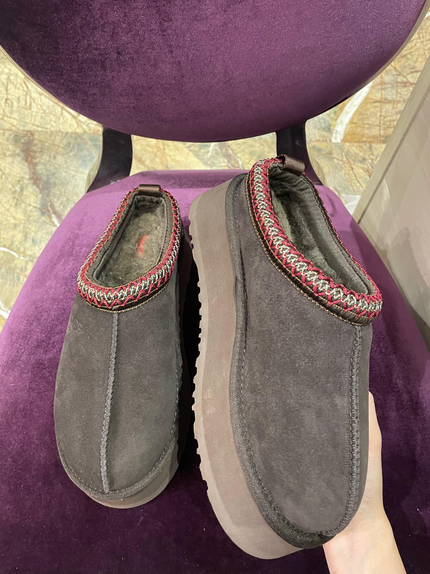 Uggs Tazz Chocolate Platform