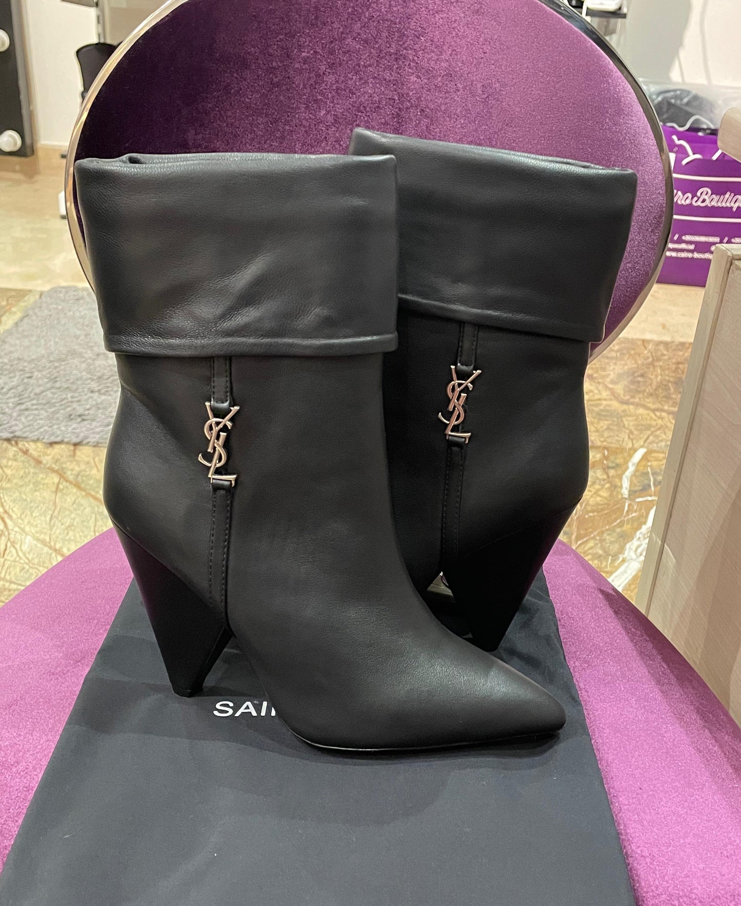 YSL Classic Heeled Boot
